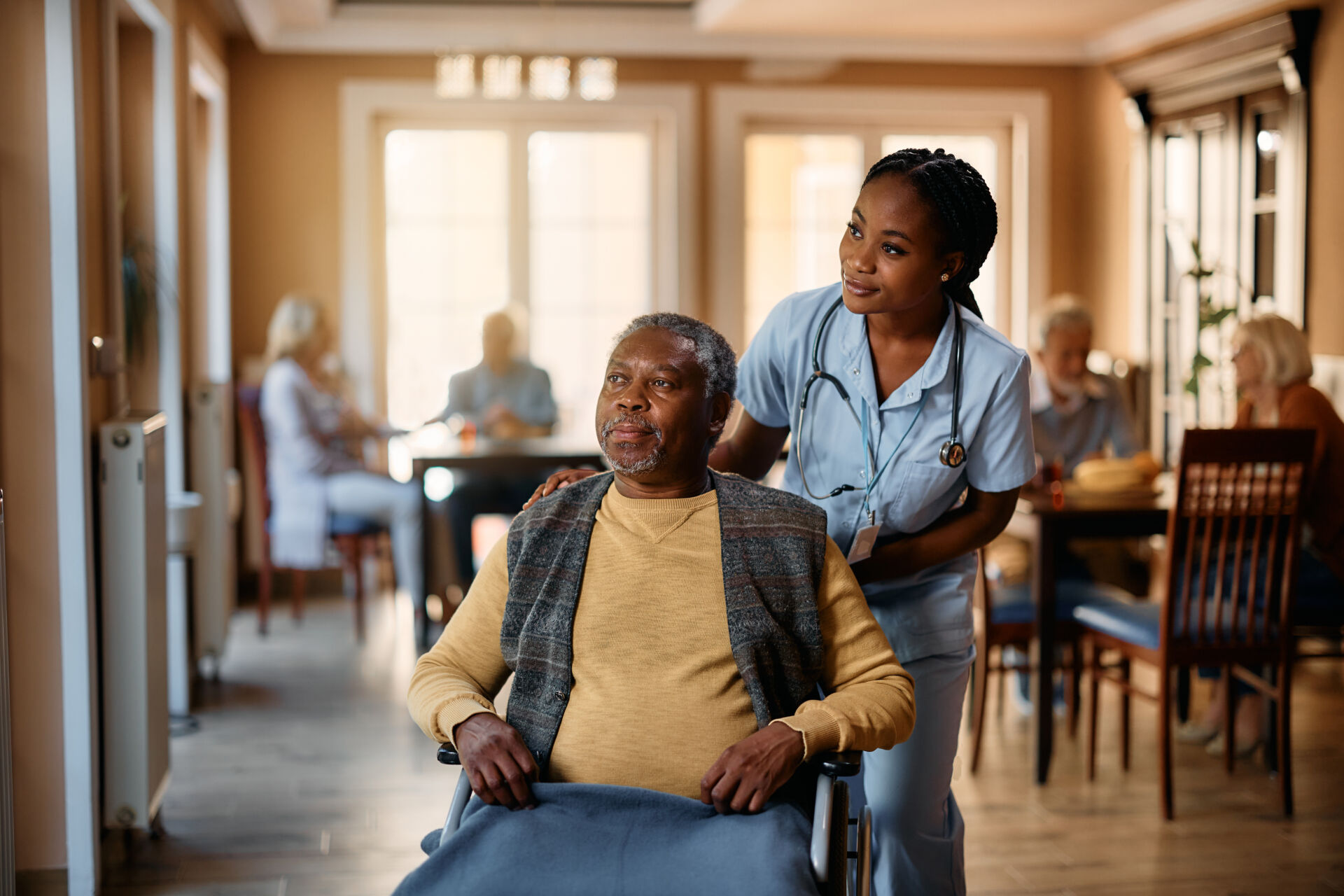 Kind and attentive care staff at SES Care Homes