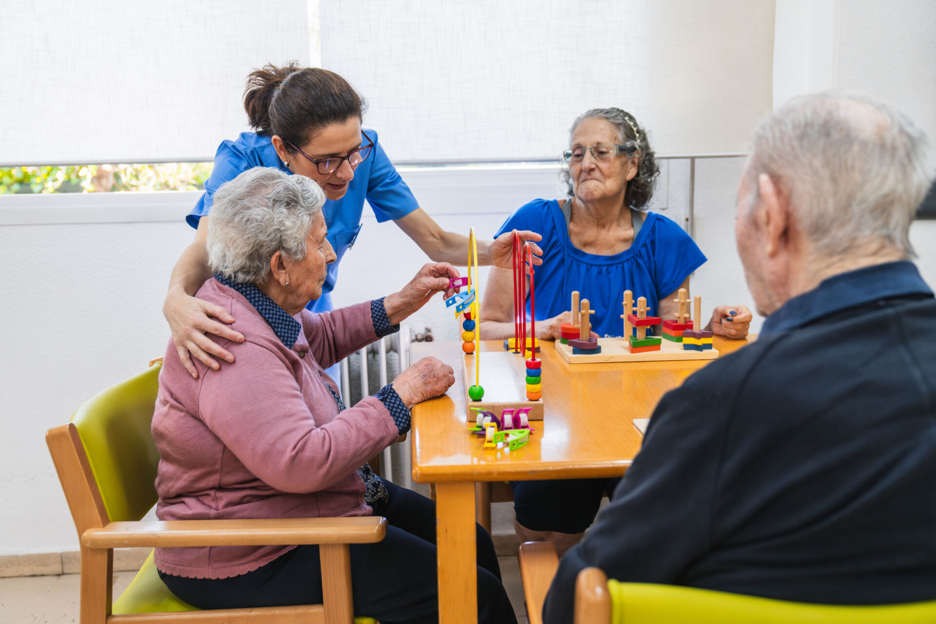 Comfortable and welcoming care home interior