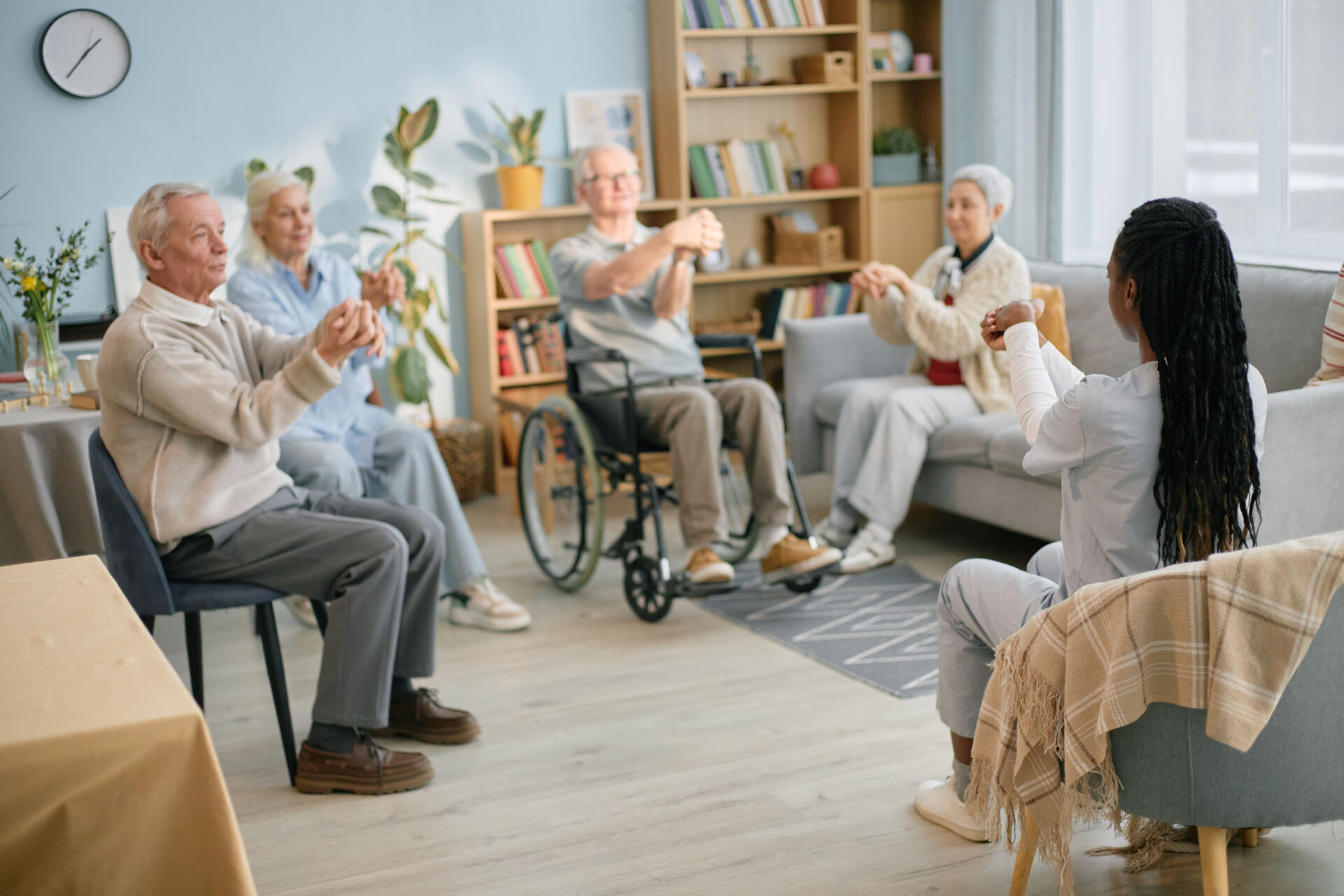Safe, clean and comfortable care home facilities