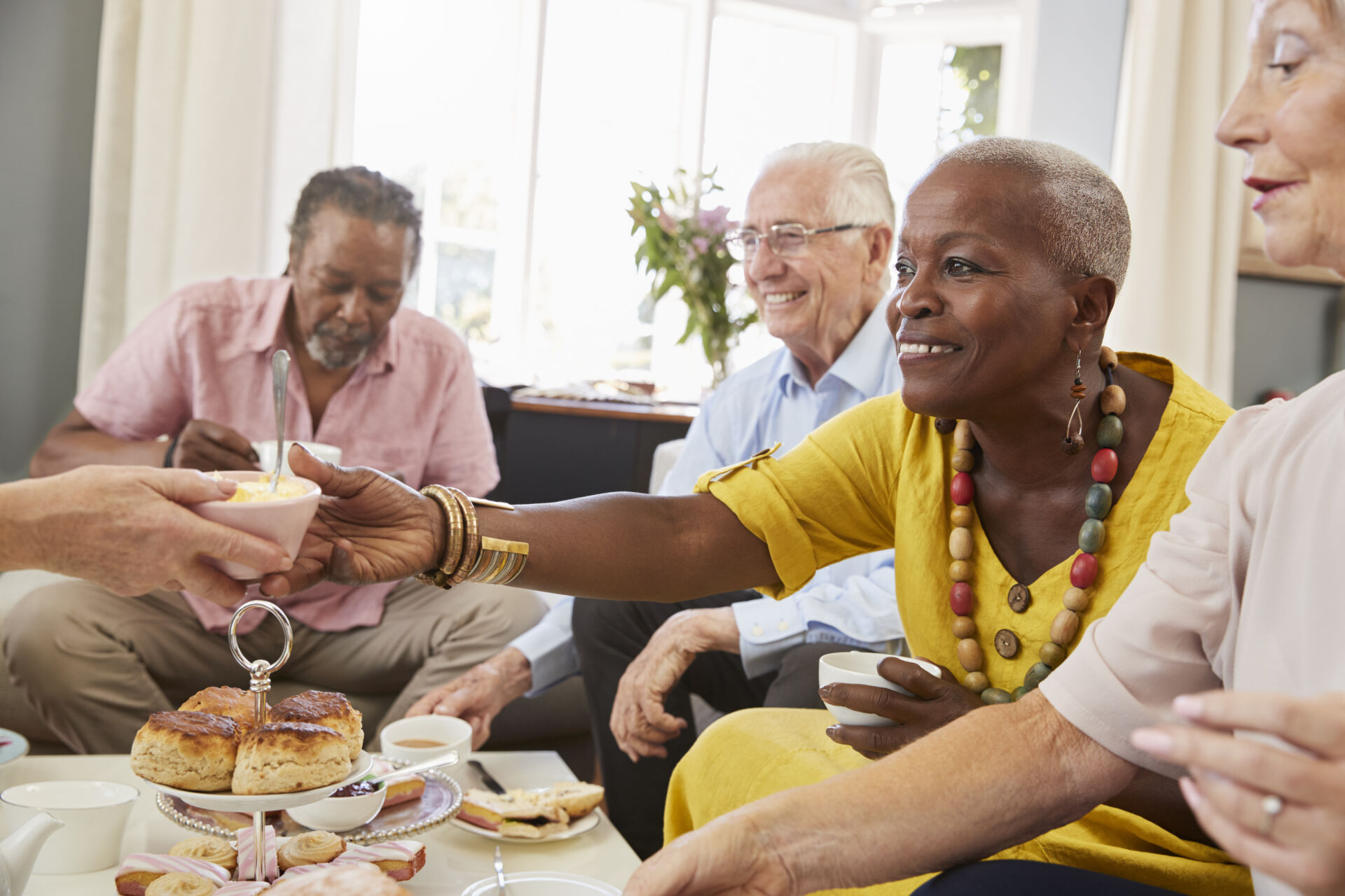 SES Care Homes staff offering genuine compassion