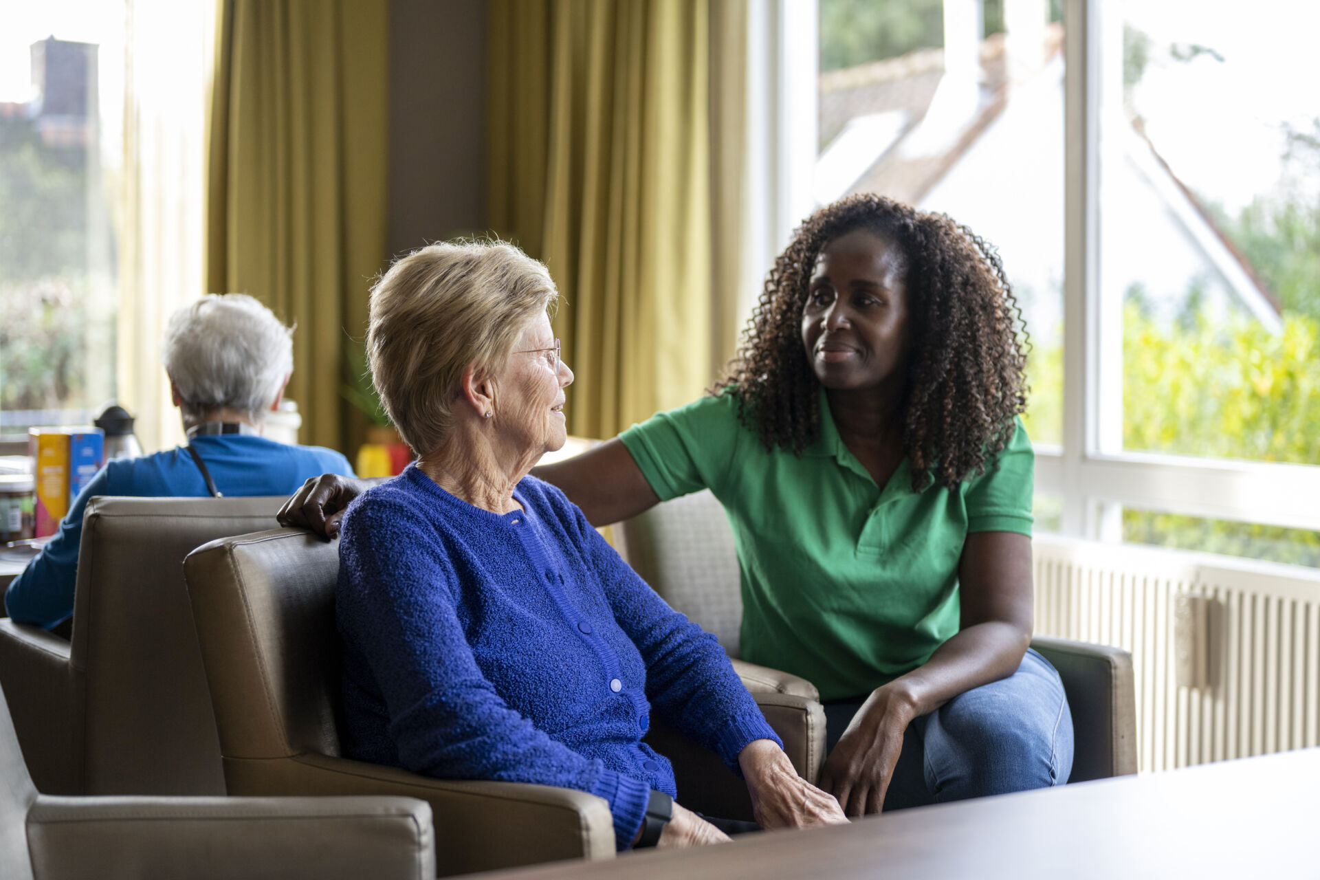 Safe and welcoming care home environment