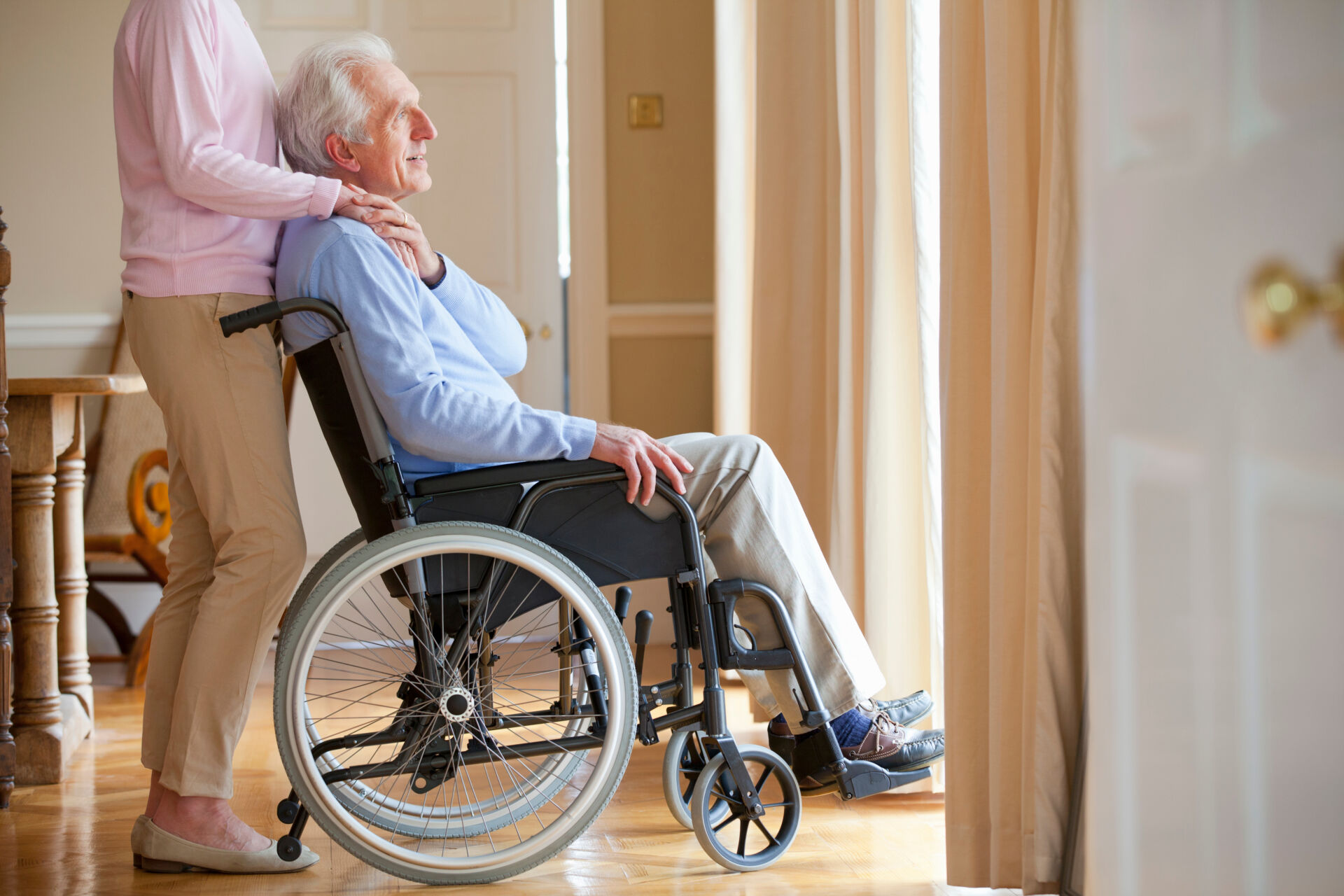 Care environment focused on comfort and safety