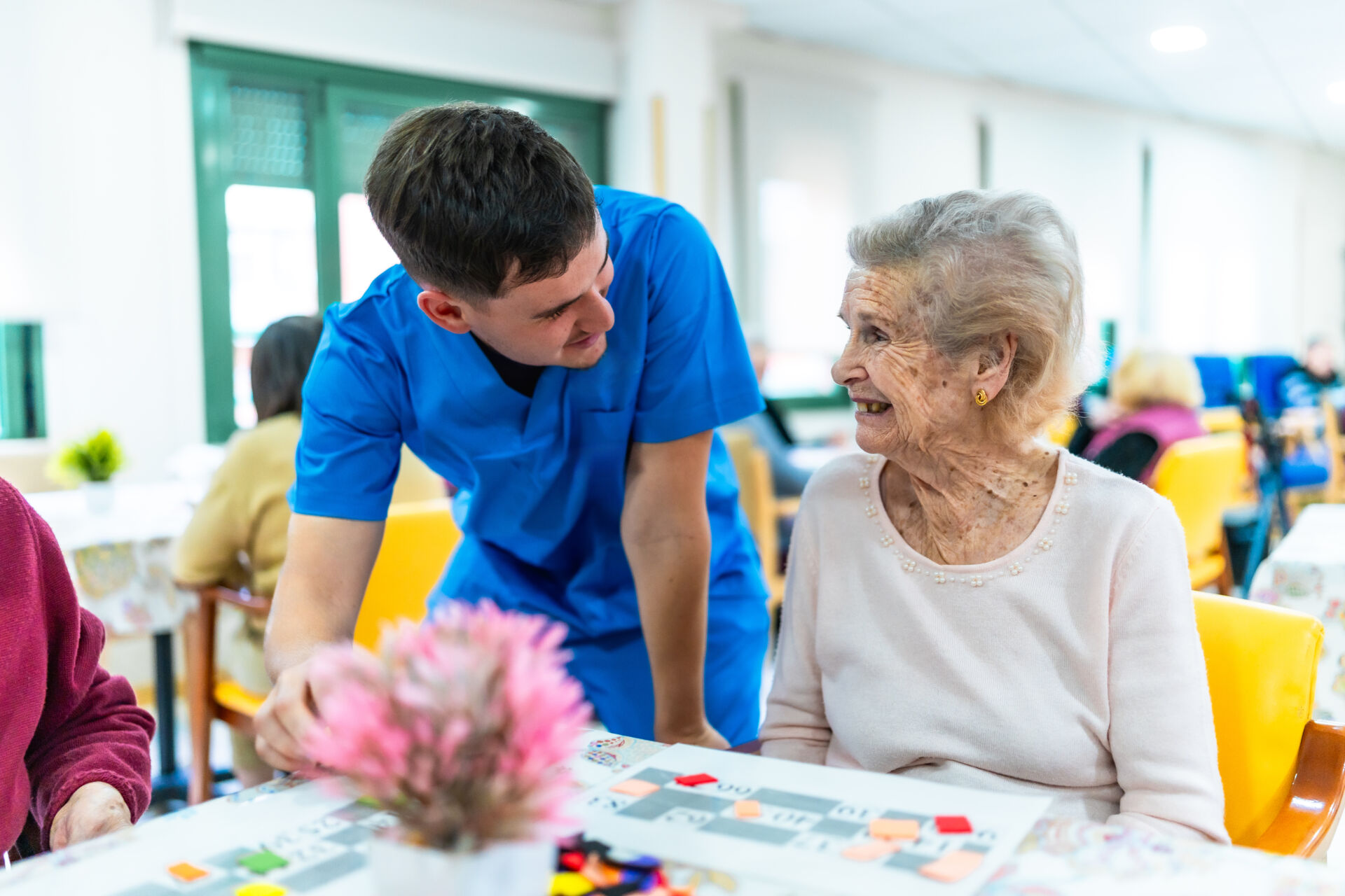 Care home lifestyle centred on kindness
