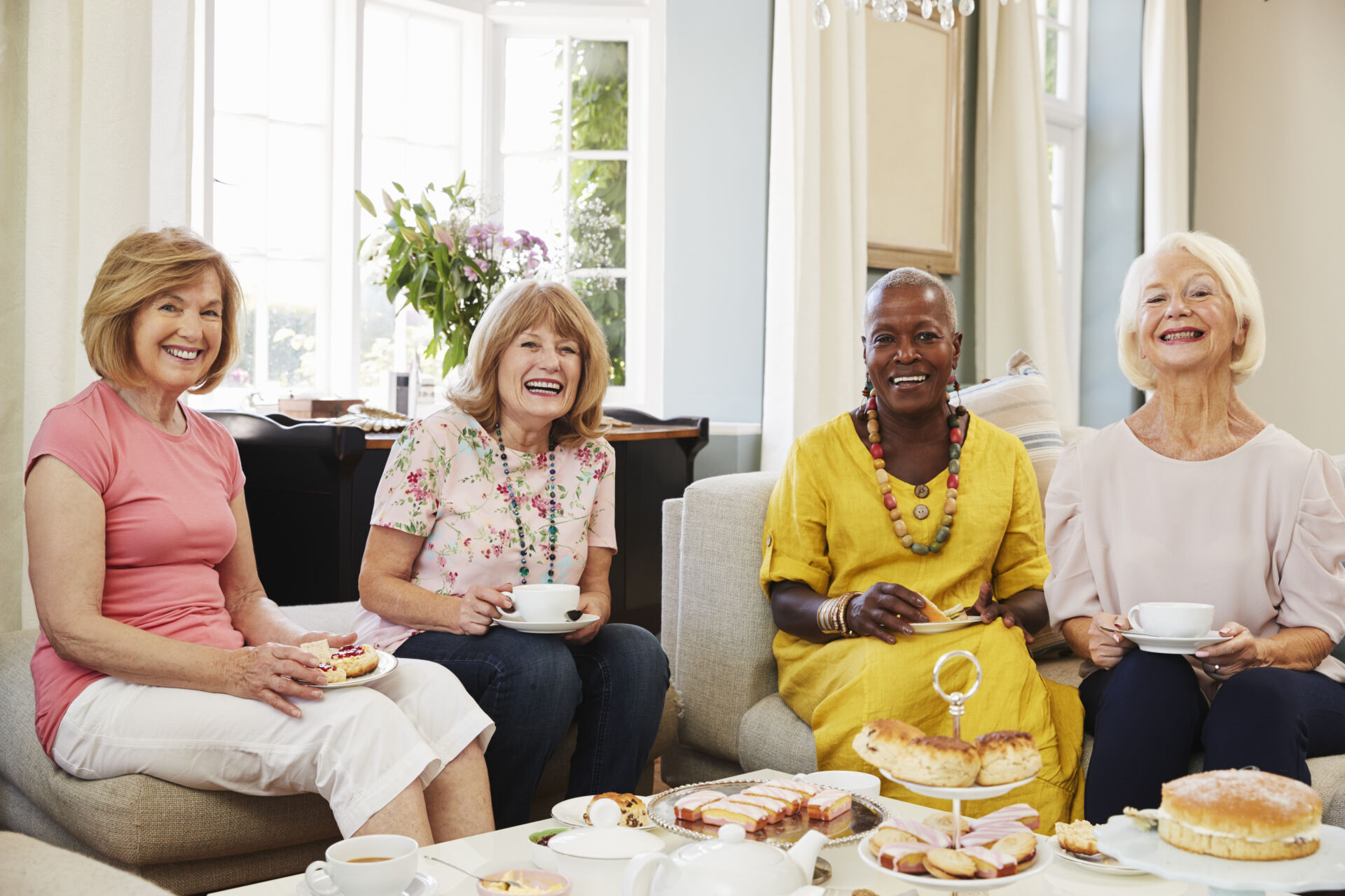 Residents enjoying a sense of belonging
