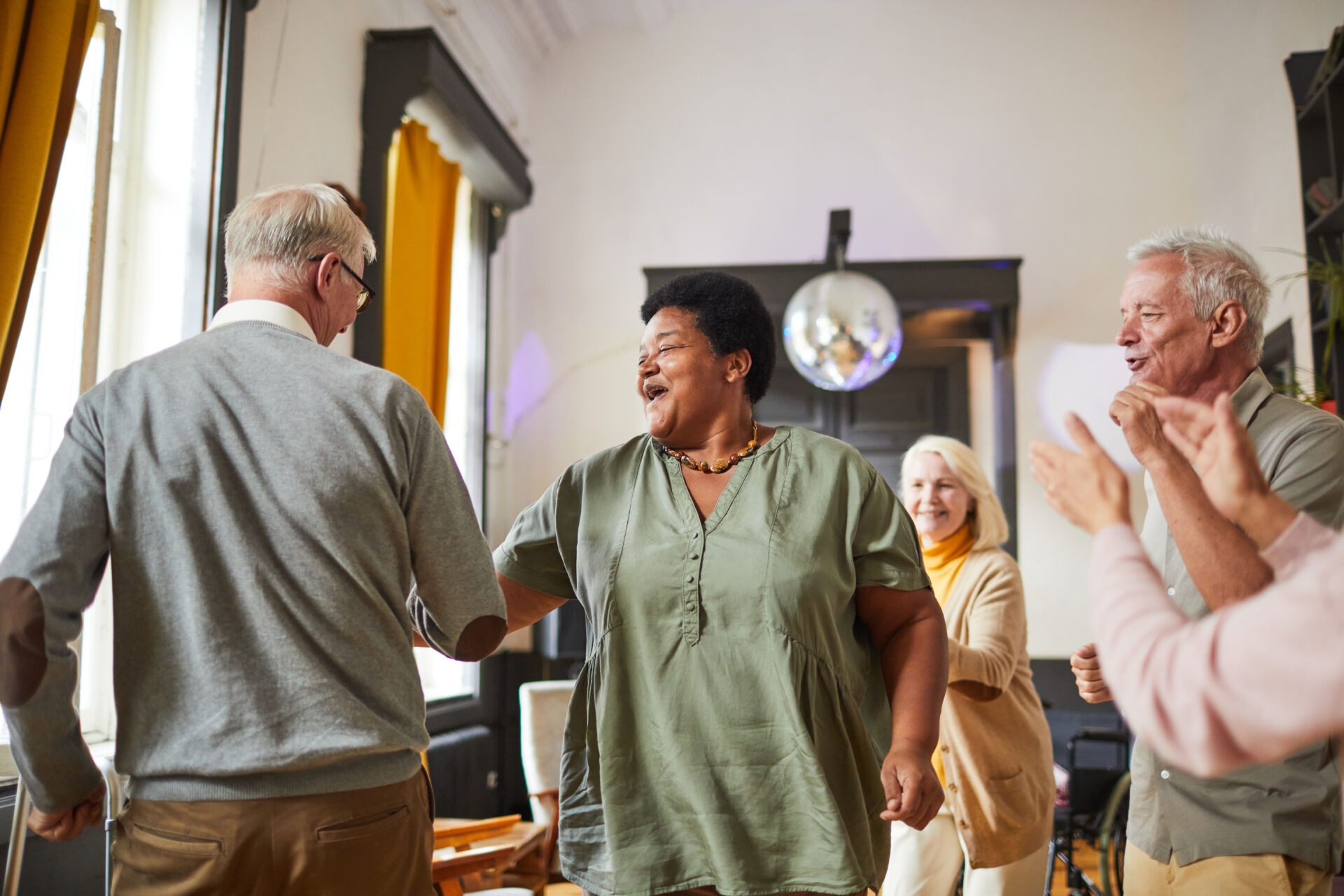 Care home setting that feels safe and secure