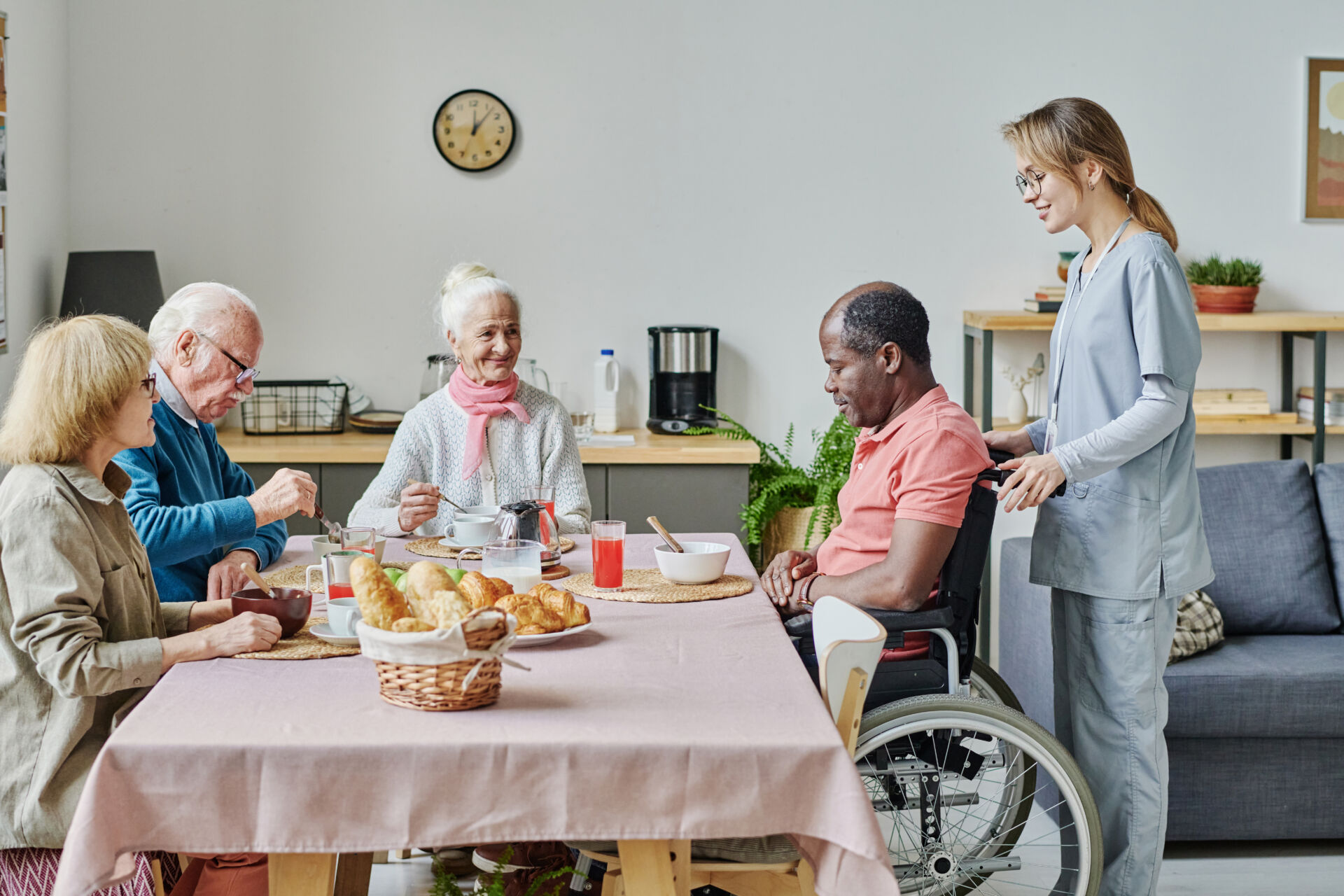 Care home living with dignity and respect