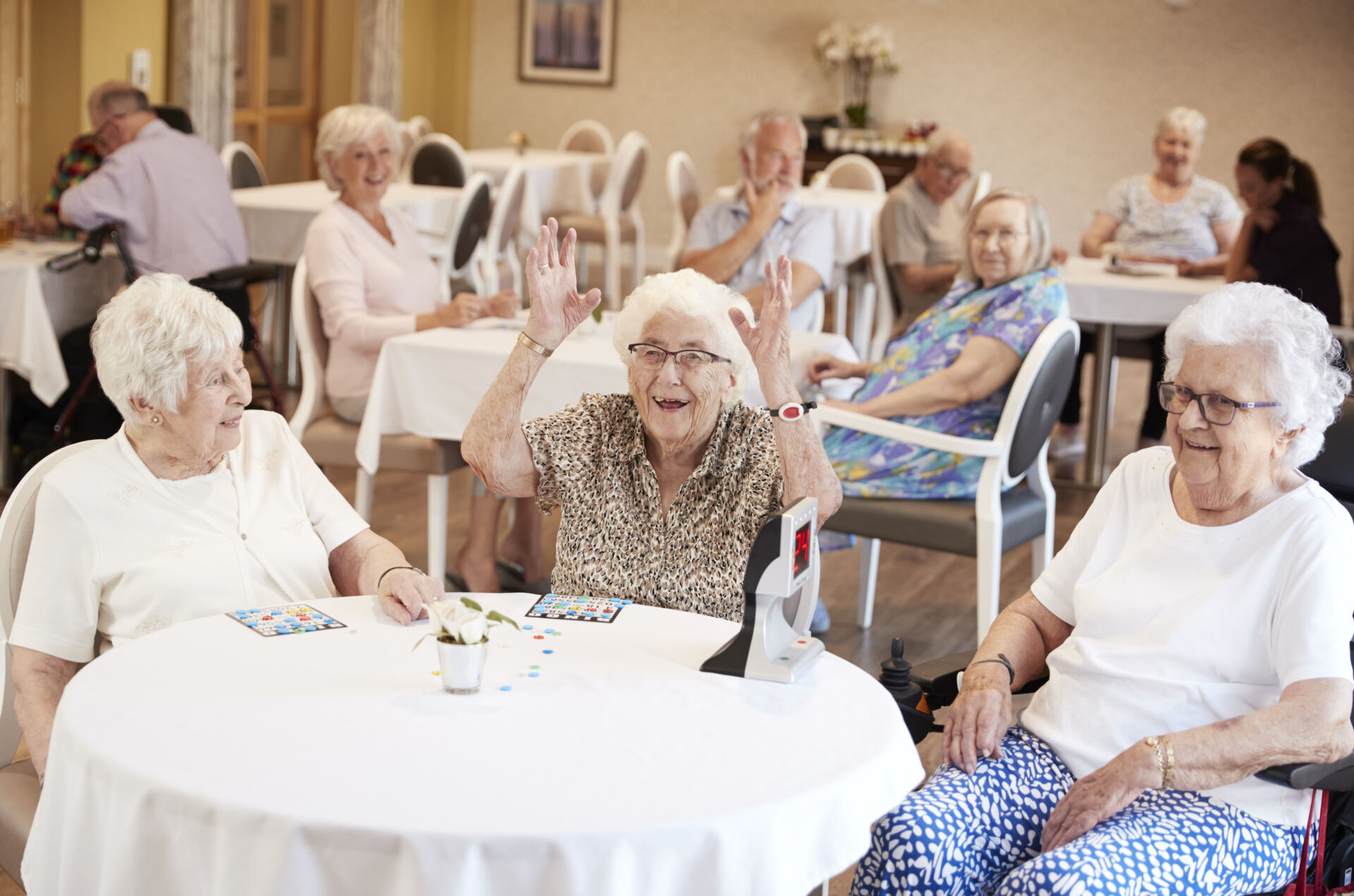Friendly faces creating a family feel
