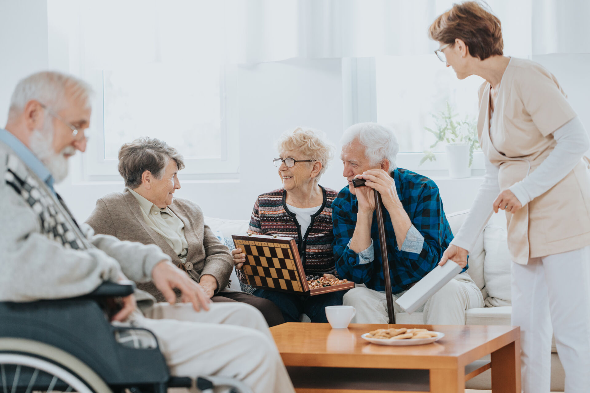 Care home living with dignity and respect